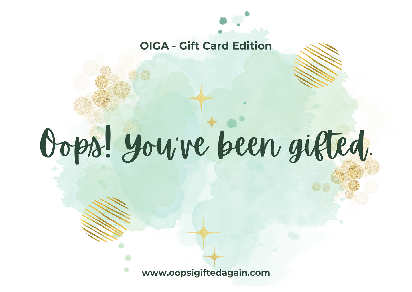 OIGA - Gift Card Edition