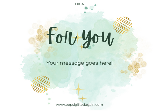 OIGA - Gift Note