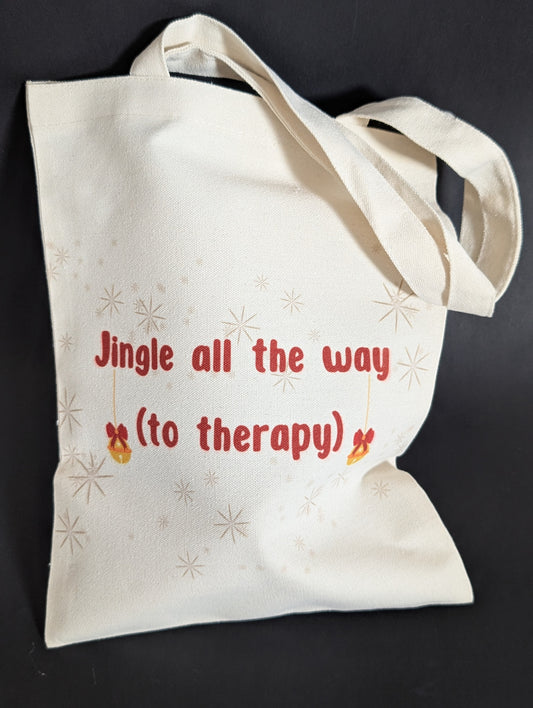 Small Tote, Big Holiday Energy!