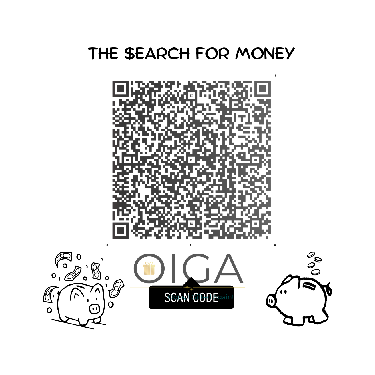Scan Me, or Not! – QR Surprise by OIGA