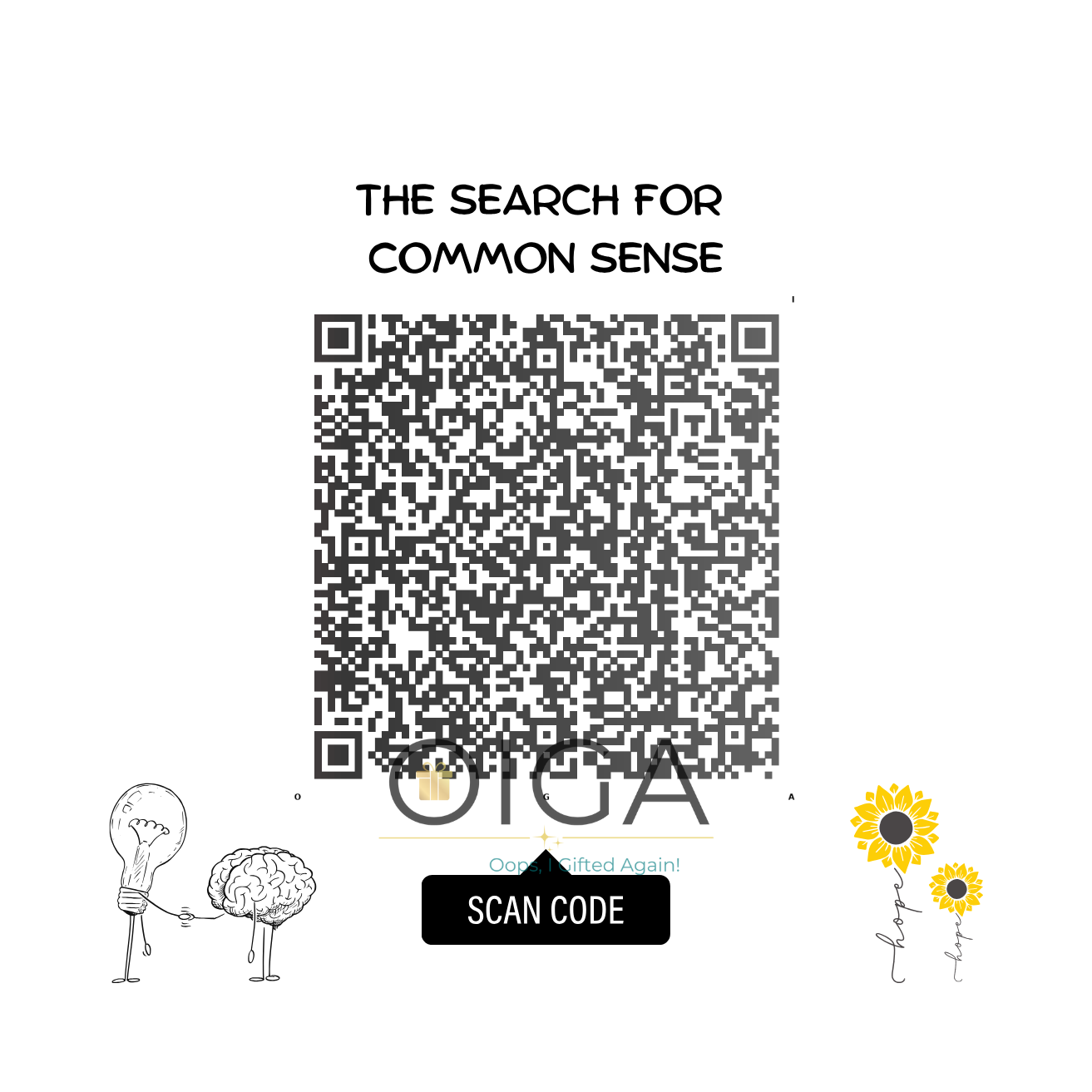 Scan Me, or Not! – QR Surprise by OIGA